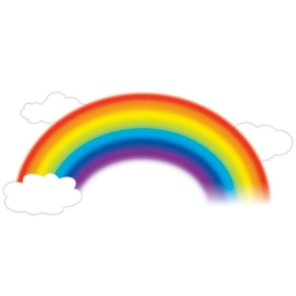 D2D Technologies Over the Rainbow Giant Wall Decals D228776